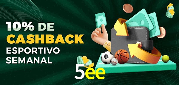 10% de bônus de cashback na 5ee